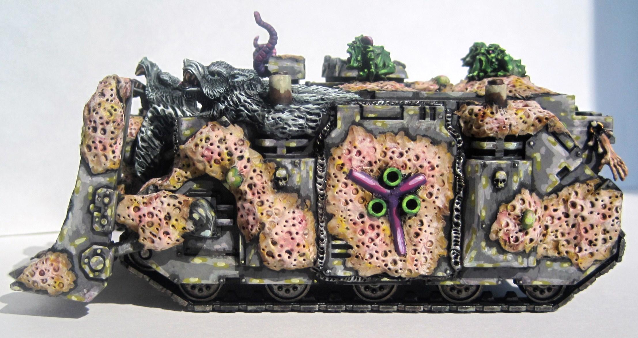 Chaos Nurgle Sons Of Pus Vindicator Gallery DakkaDakka